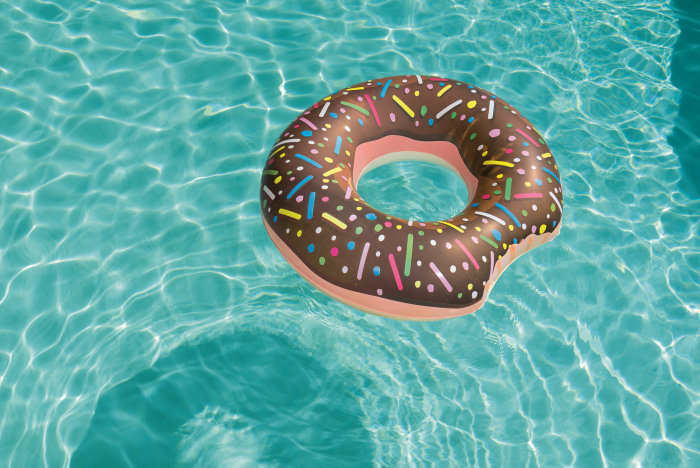 Bestway badering donut 2 farver
